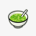 Loofah Soup Fridge Magnet