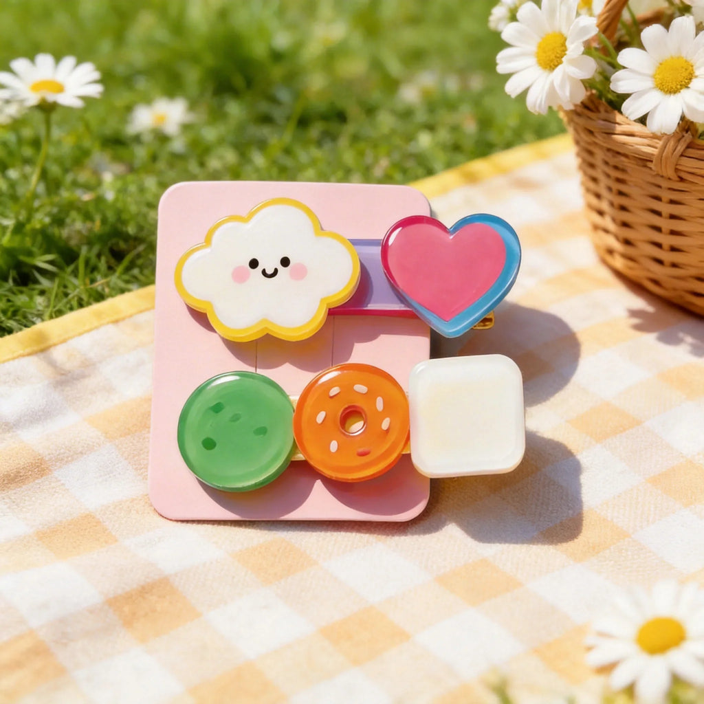Colorful Cute Hair Clip