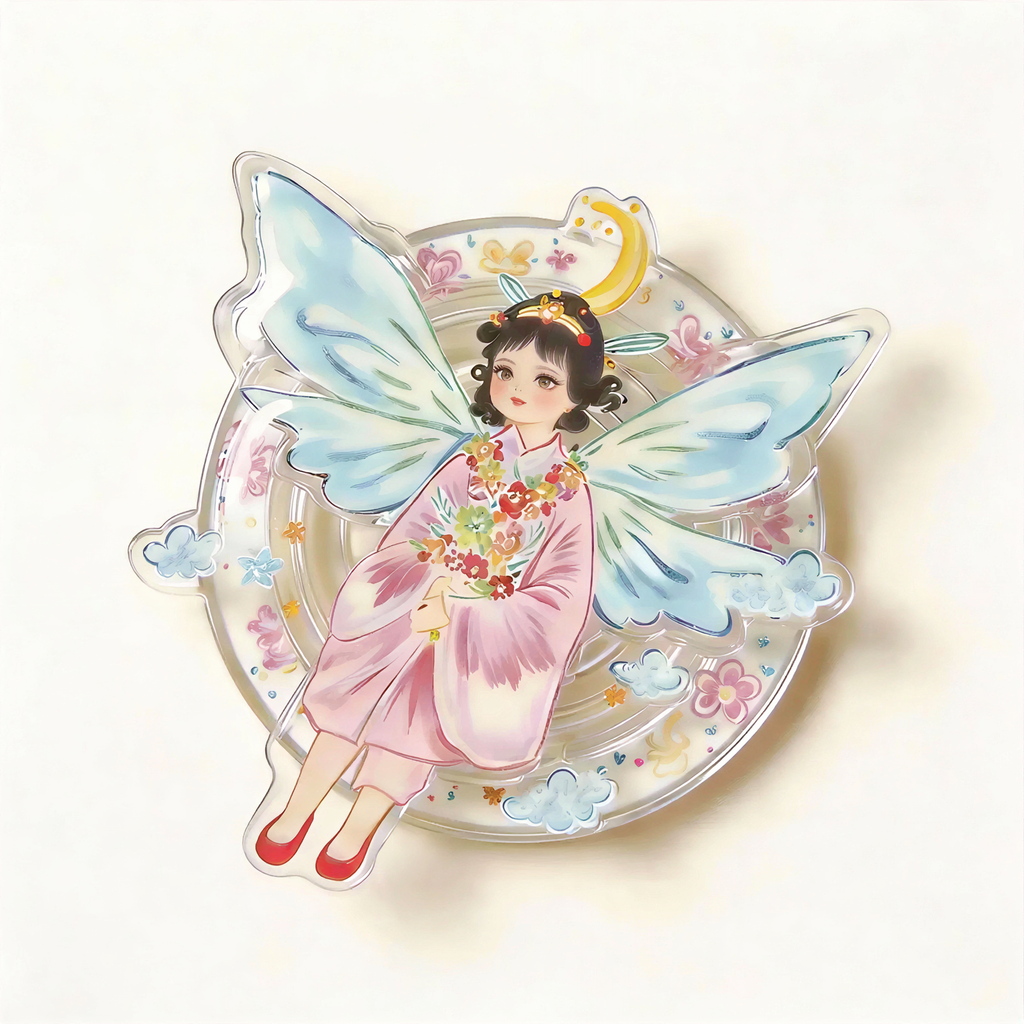 Flower Wing Fairy Phone Grip Stand