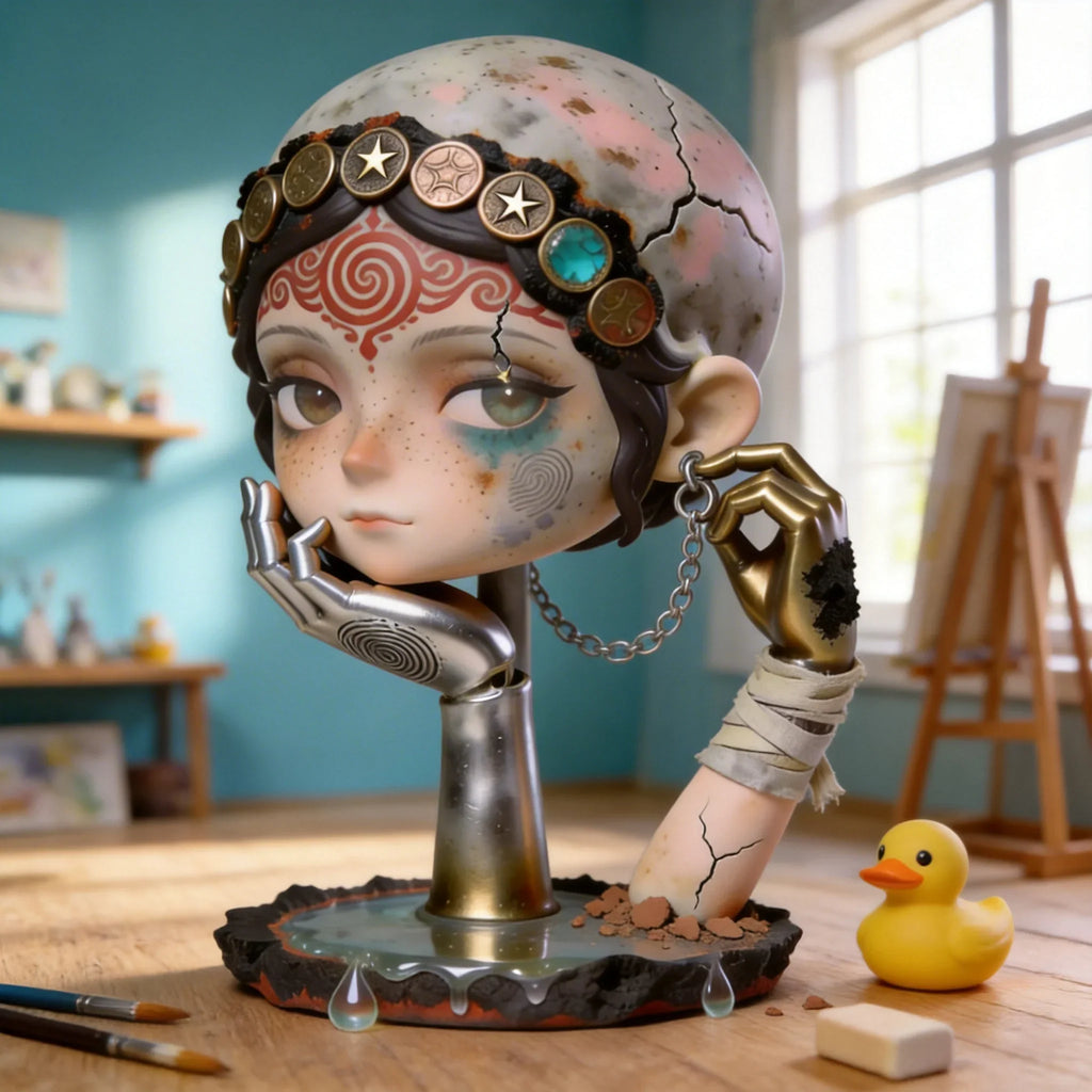 Mechanical and Art Fusion Figure