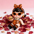 Tiger Stripes Fashion Cute Girl Figure