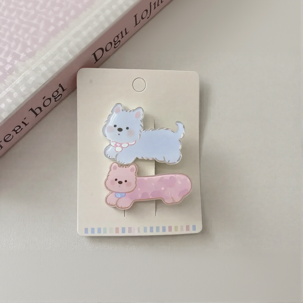 Cute Dual Pet Hair Clip