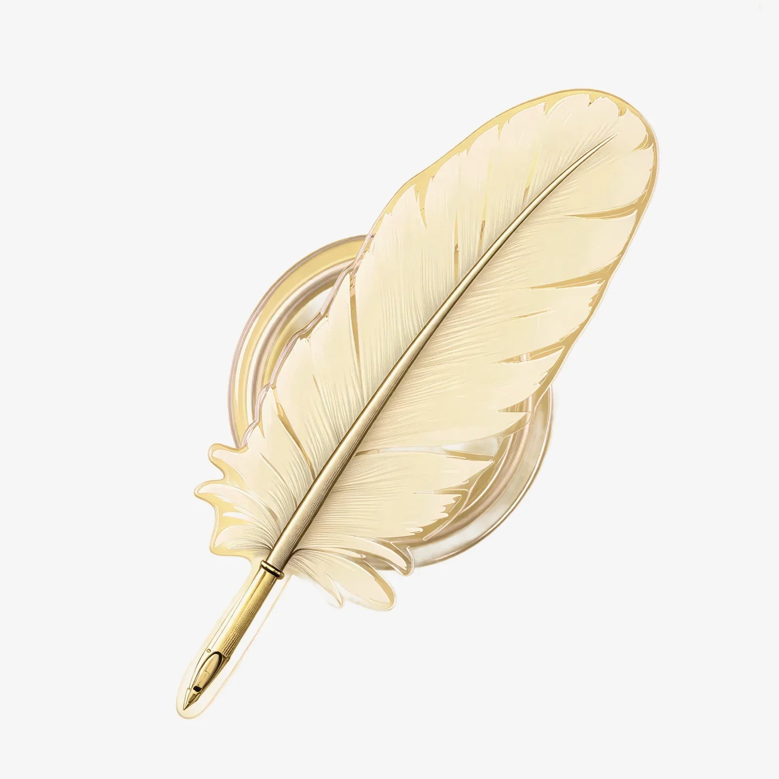 Feather Vintage Style Phone Grip Stand