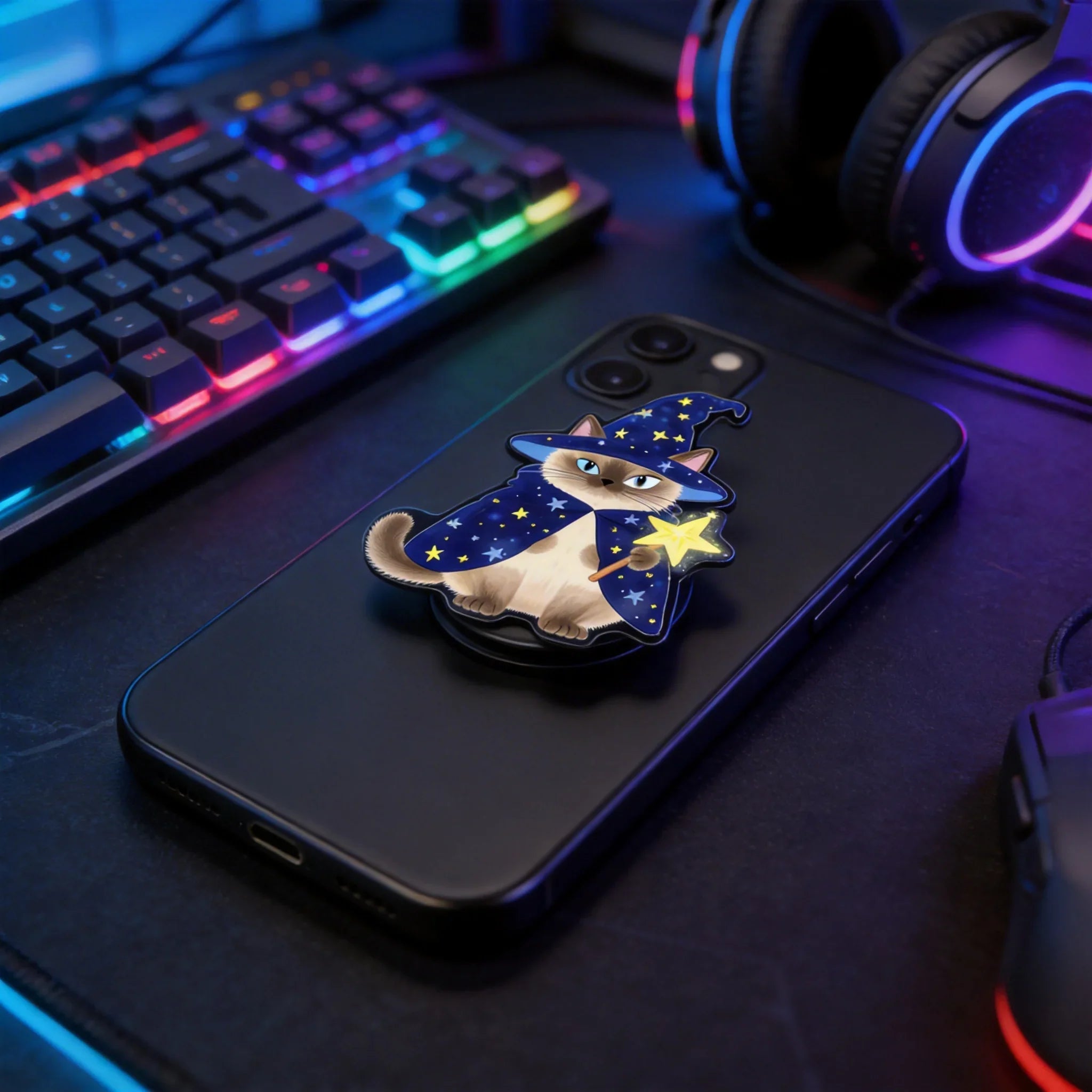 Magic Cat Phone Grip Stand