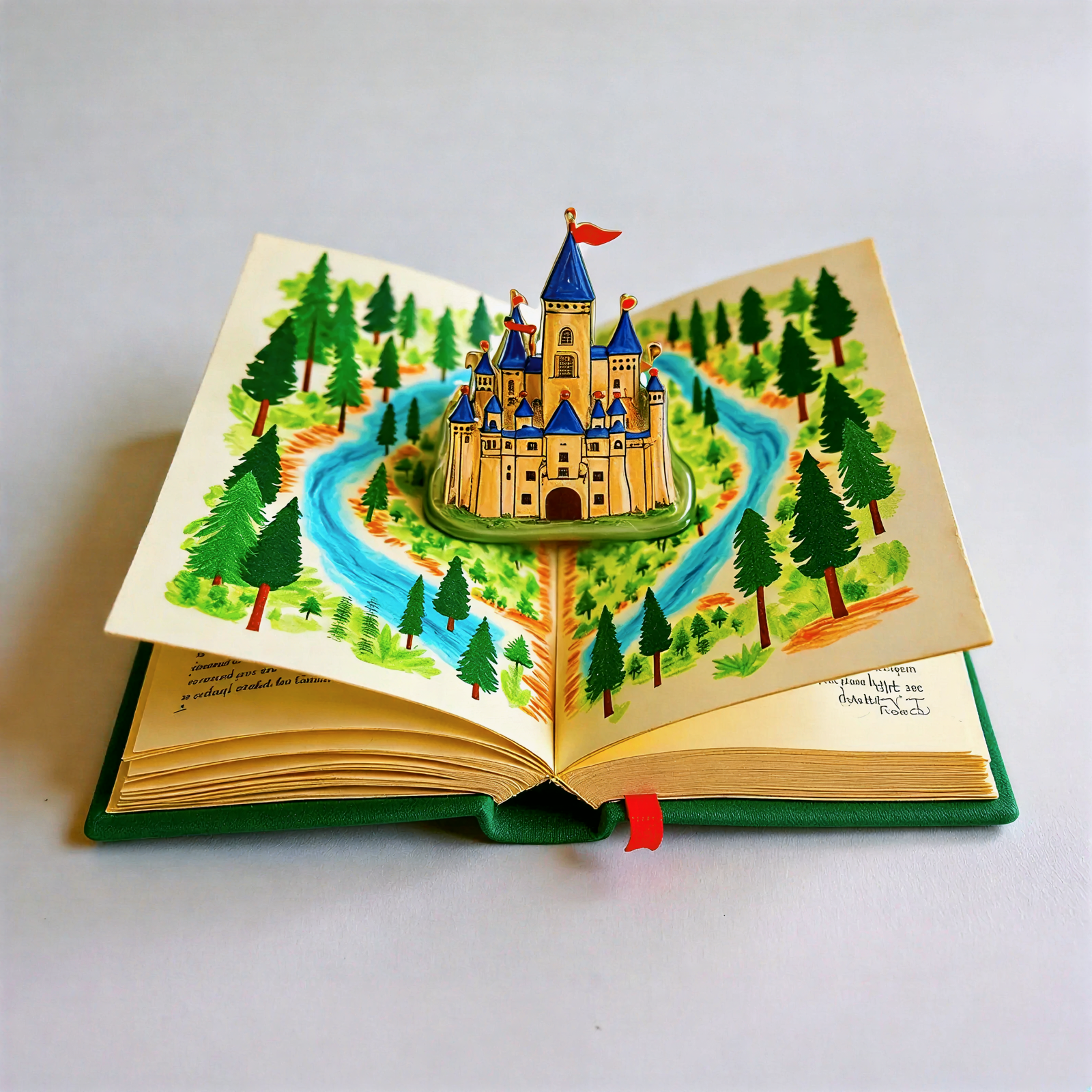 Fantasy Castle View Phone Grip Stand