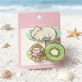 Cute Pet Fruit Hair Clip
