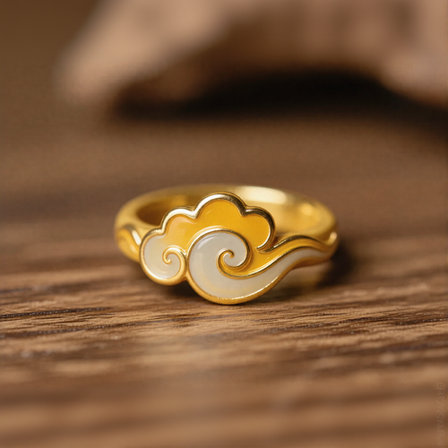 Auspicious Cloud-Shaped Rings