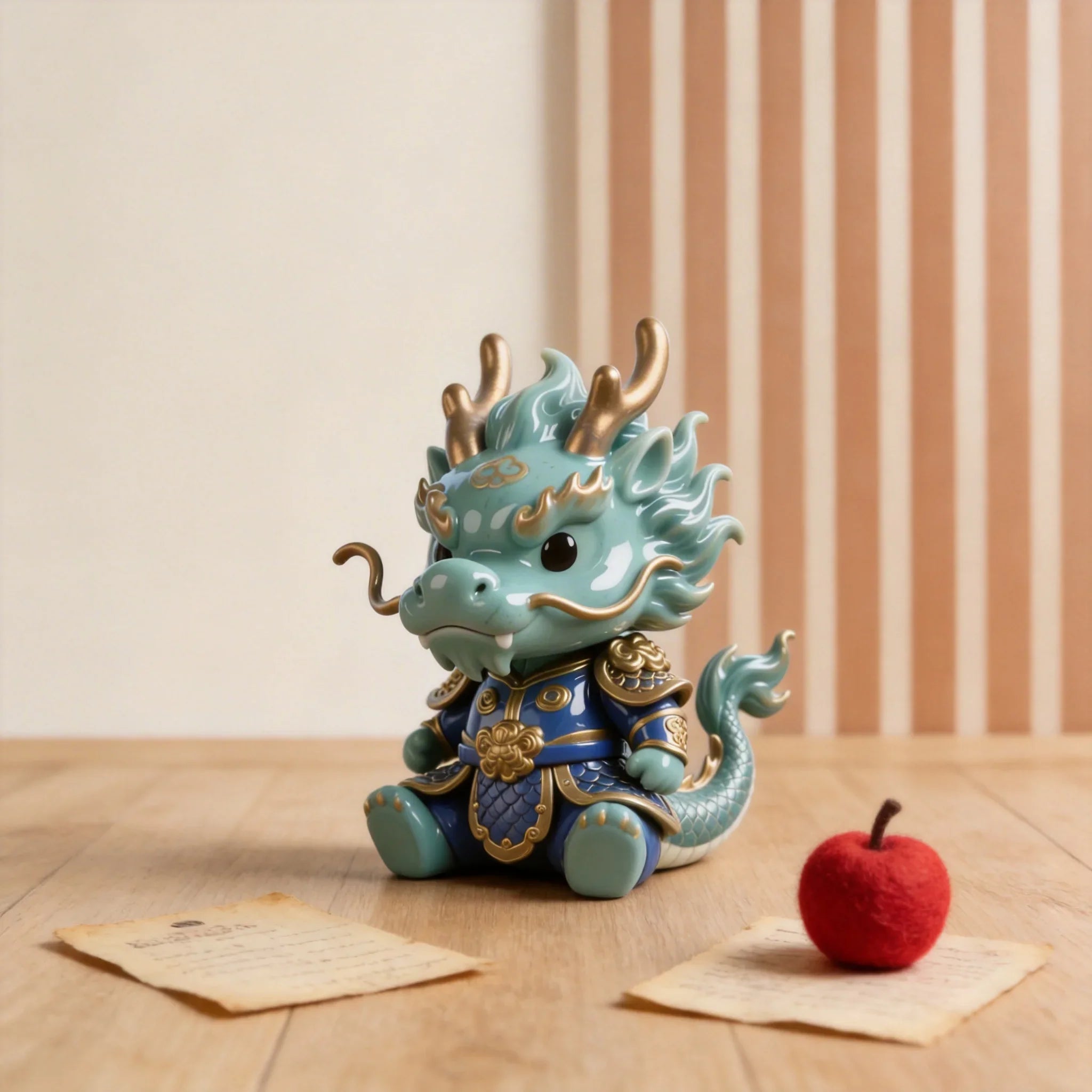 Chinese Style Cute Dragon Figure