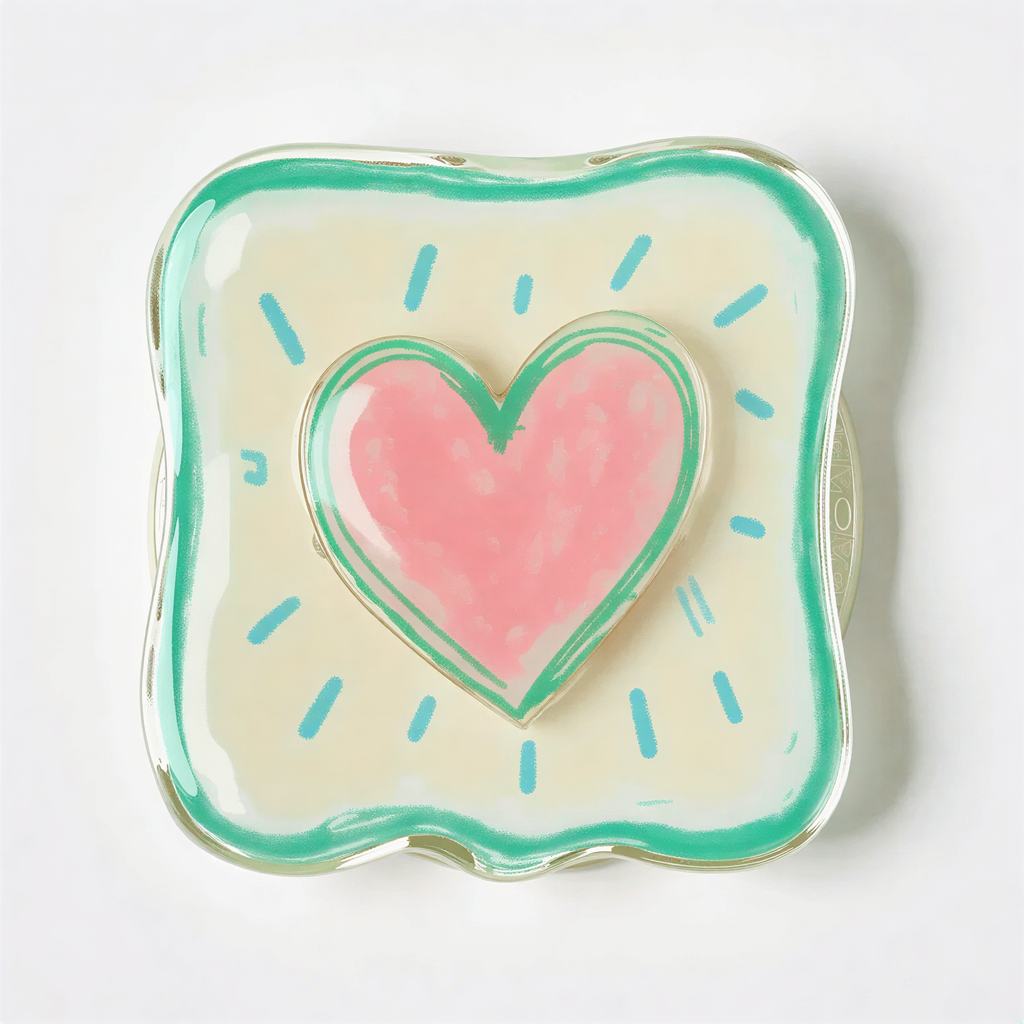 Love Heart Vitality Style Phone Grip Stand