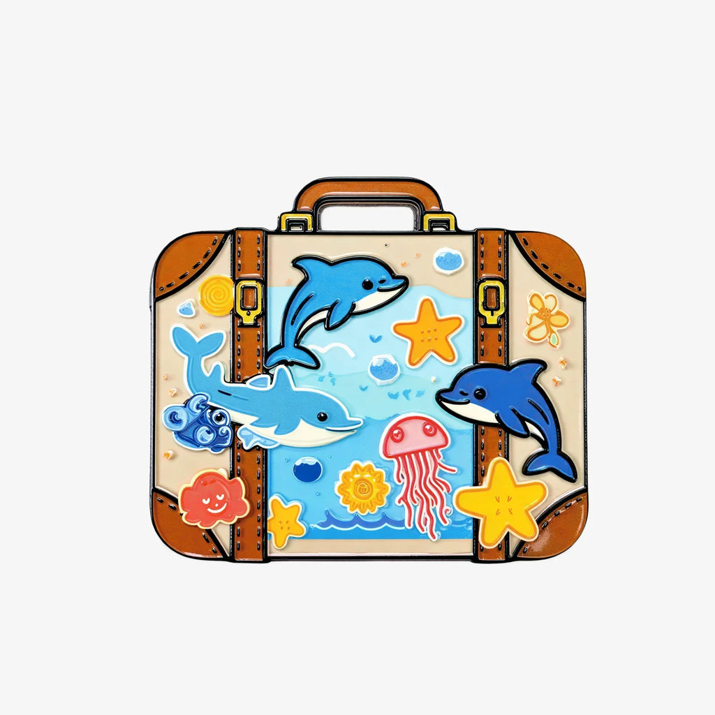 Ocean Fun Travel Fridge Magnet