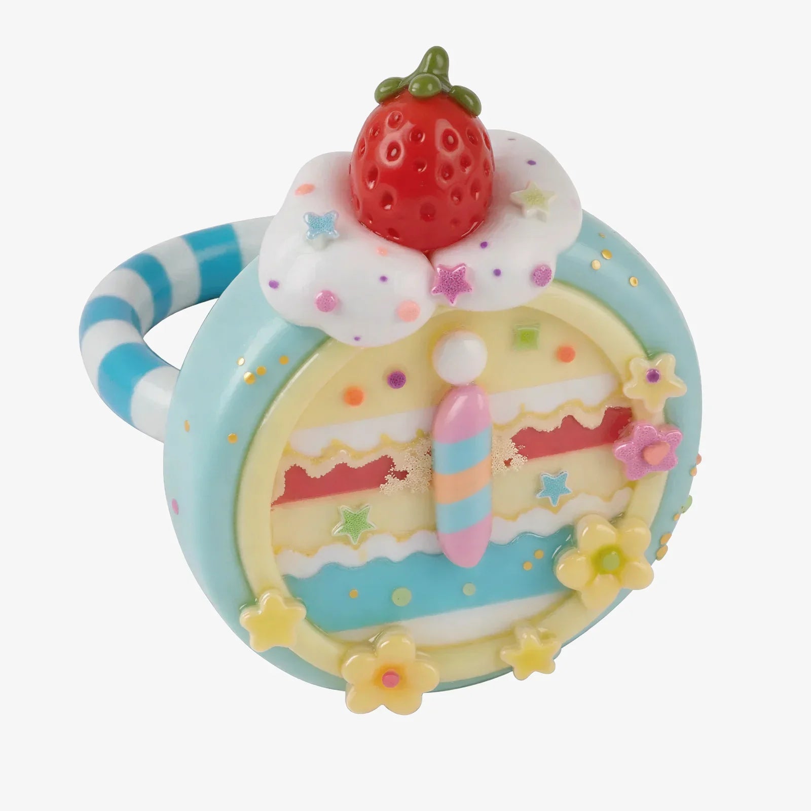 Strawberry Dessert Style Ring