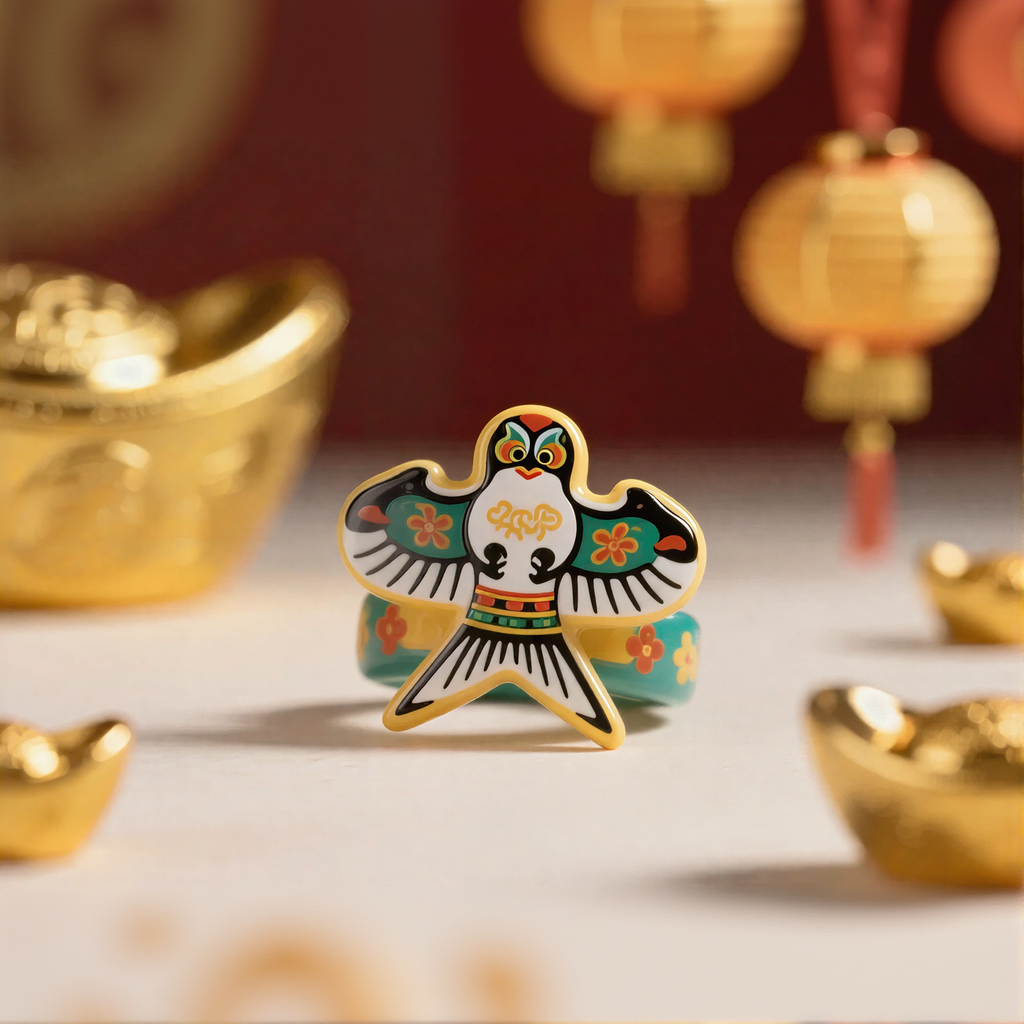 Chinese Style Swallow Shaped Ring