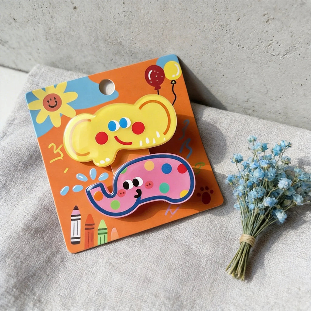 Cute Elephant Hair Clip