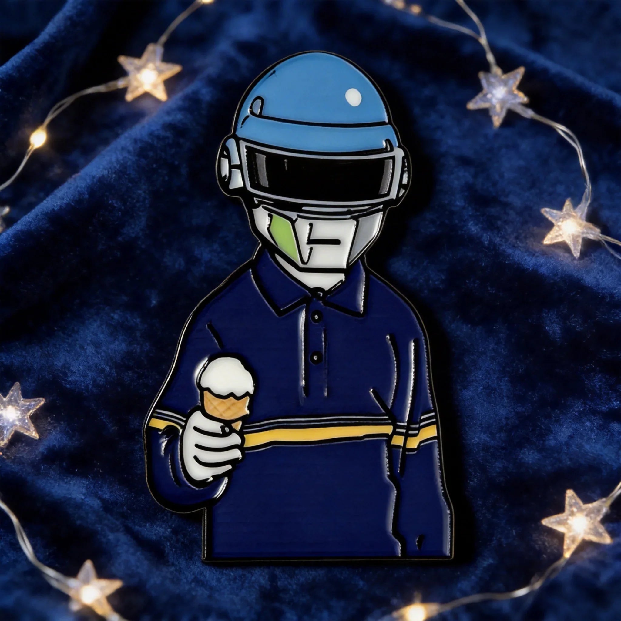Helmet Ice Cream Fridge Magnet