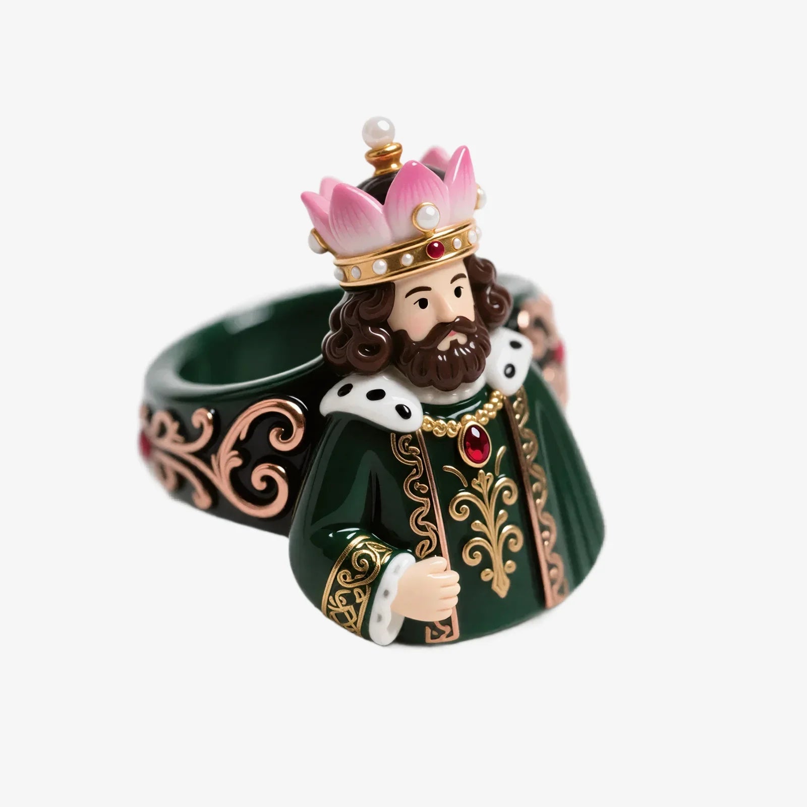 Gorgeous Crown Monarch Ring