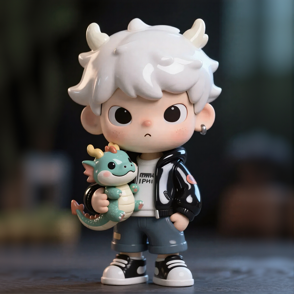 Dragon Element Trendy Toy Figure