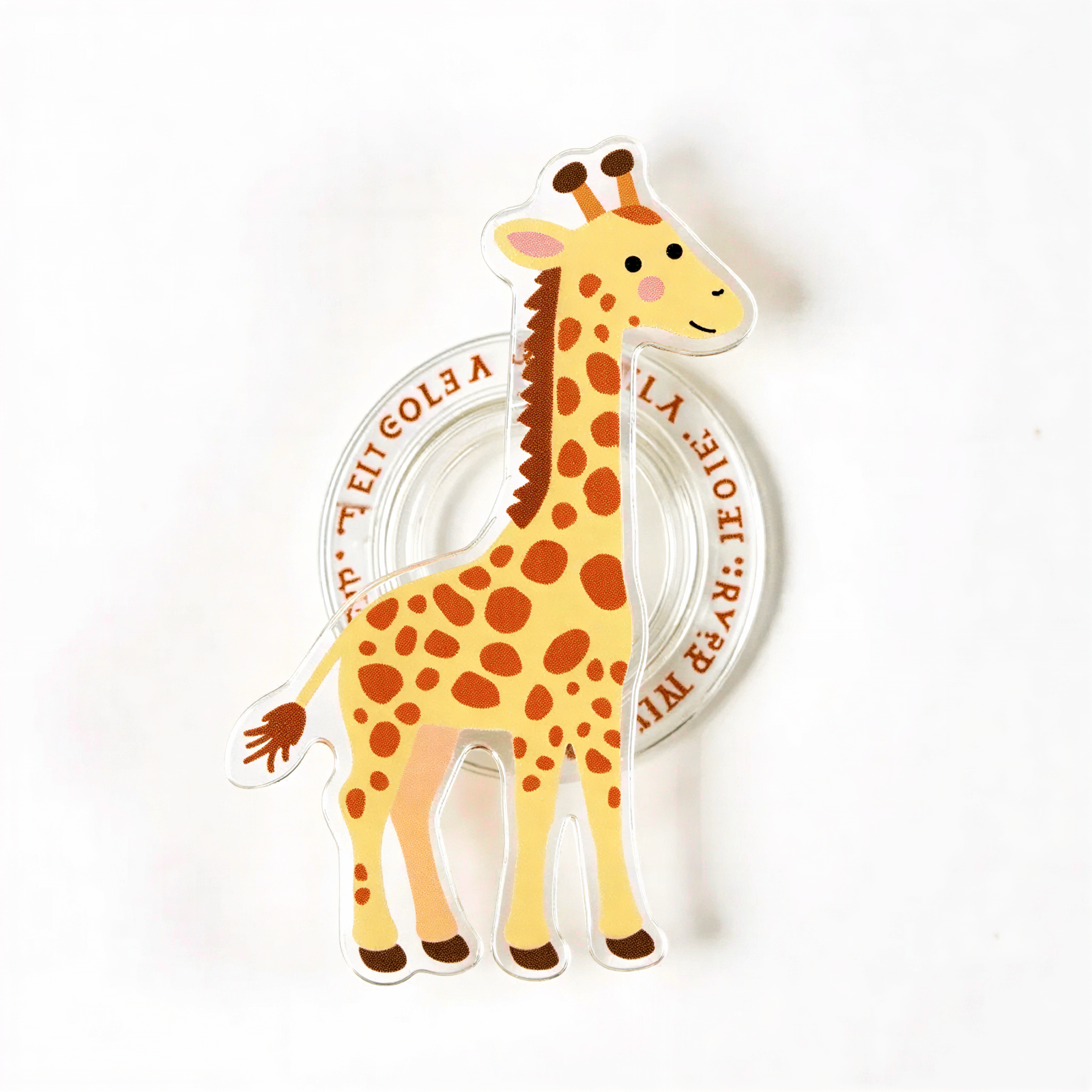 Cute Giraffe Phone Grip Stand
