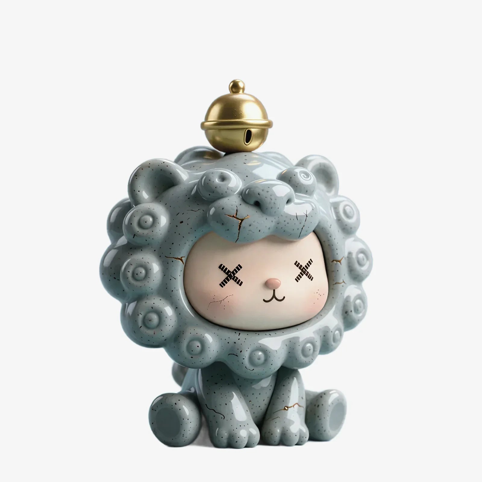 Cute Little Lion Ornament Figure