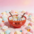 Cute Cat in Bowl Fun Phone Grip Stand