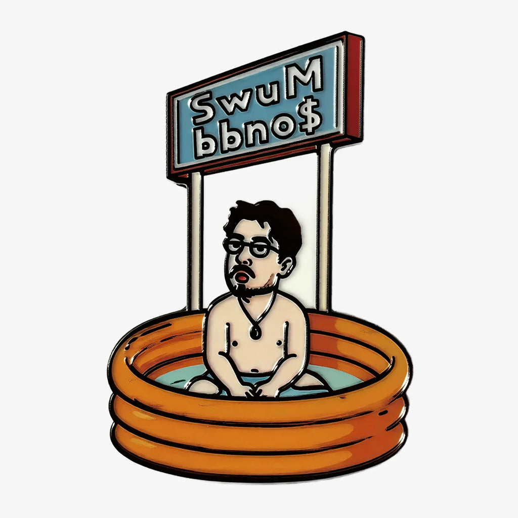 Pool Funny Scene Fridge Magnet