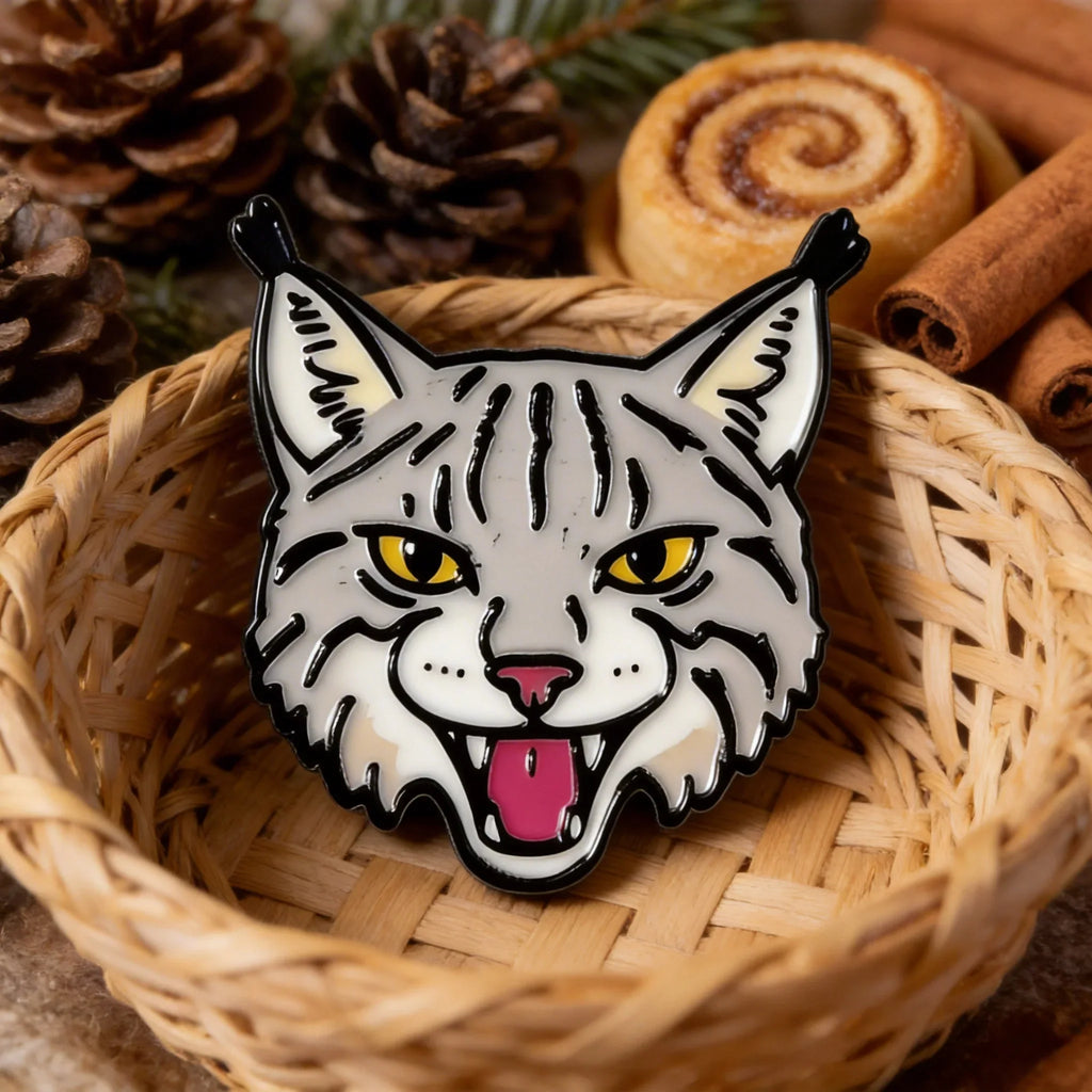 Domineering Cat Face Fridge Magnet