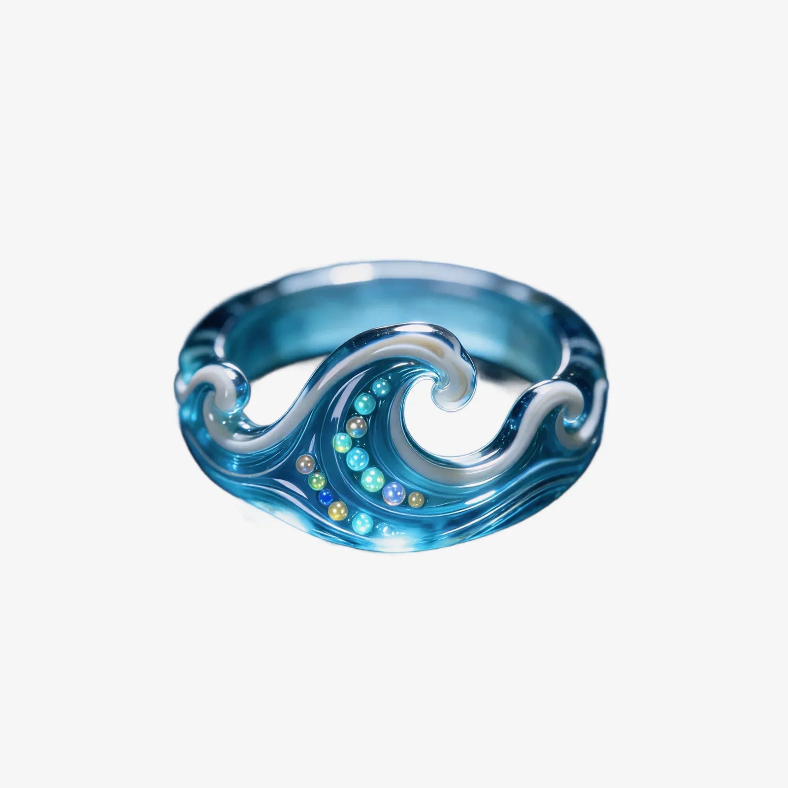 Wave Shaped Ring