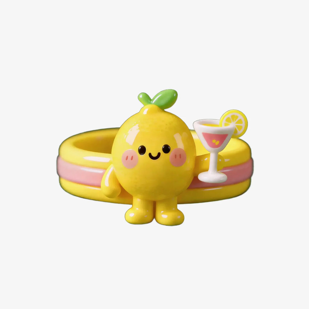 Cute Lemon Drink Ring
