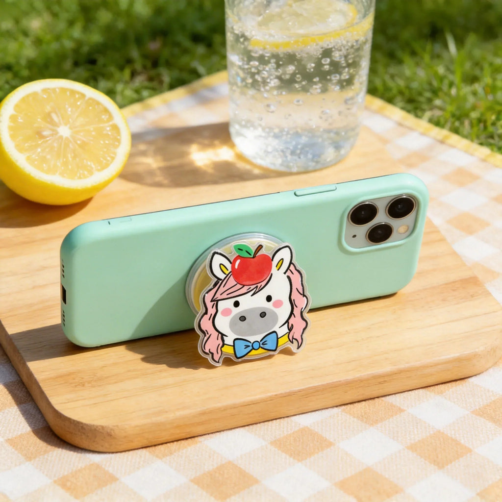 Apple Cute Horse Phone Grip Stand
