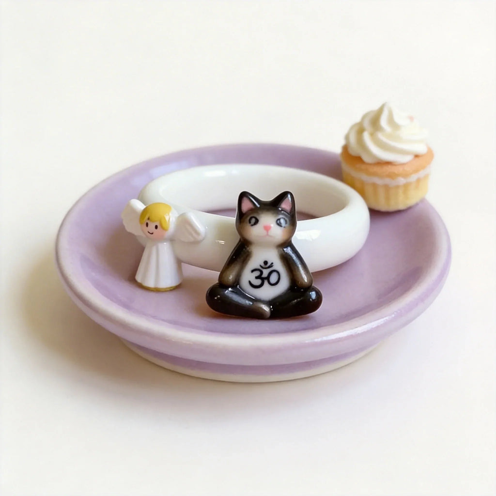 Angel Cat Ring