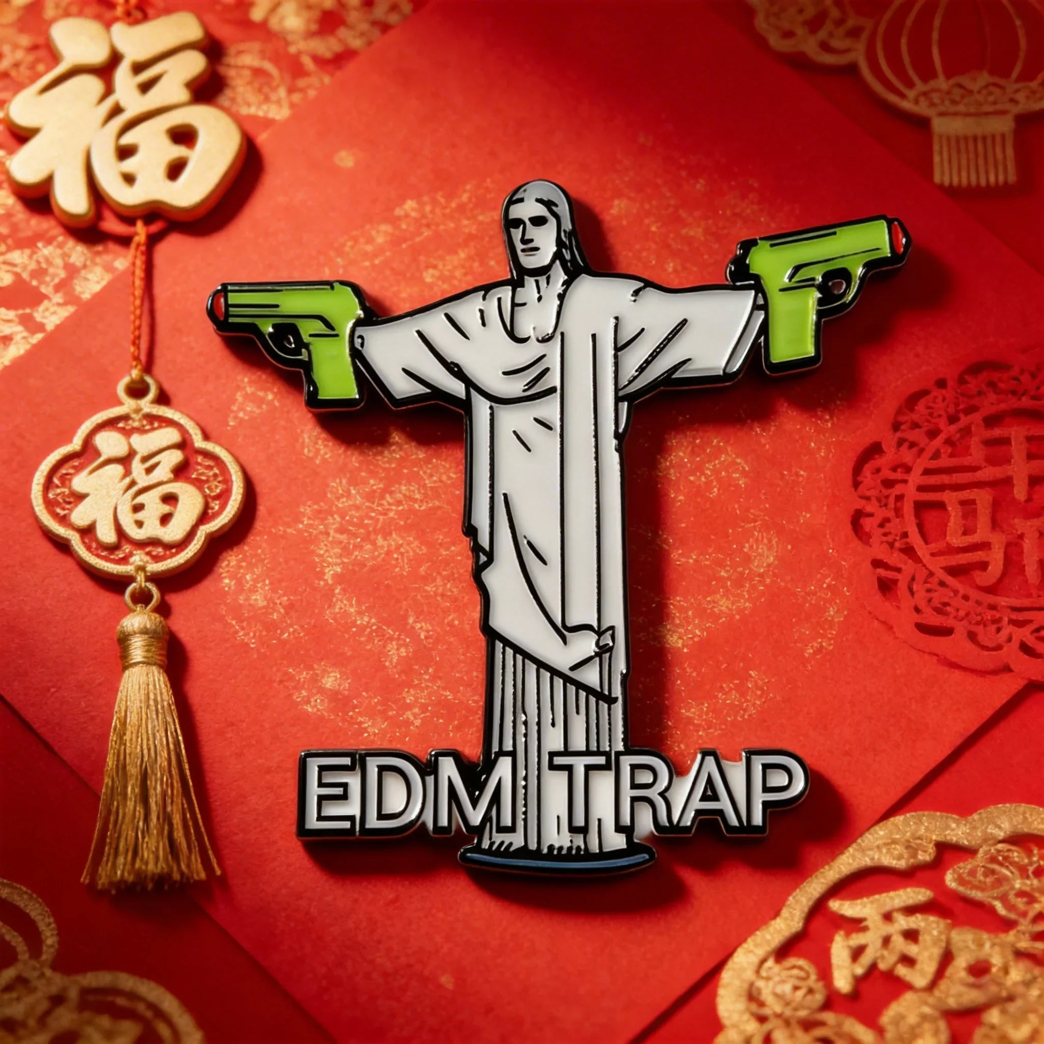 Creative Jesus Image Fridge Magnet