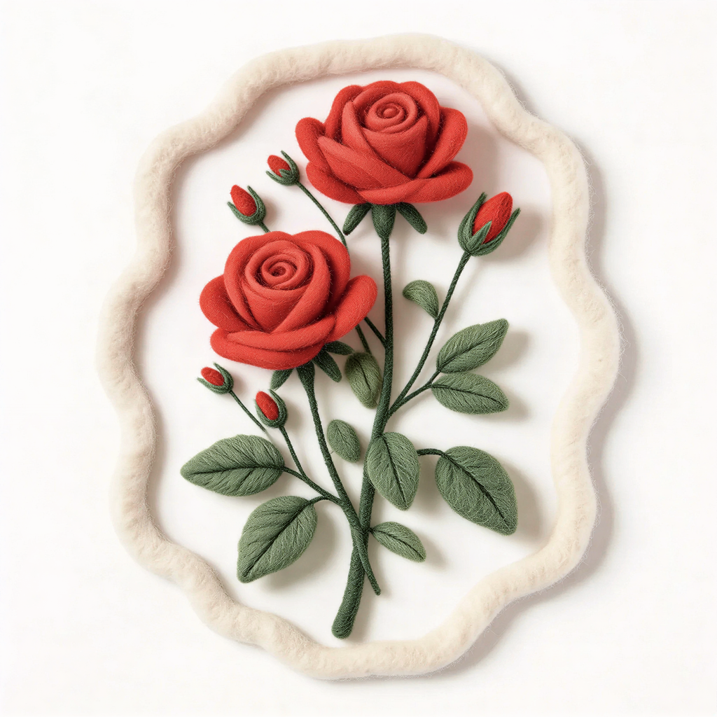 Rose Romantic View Phone Grip Stand