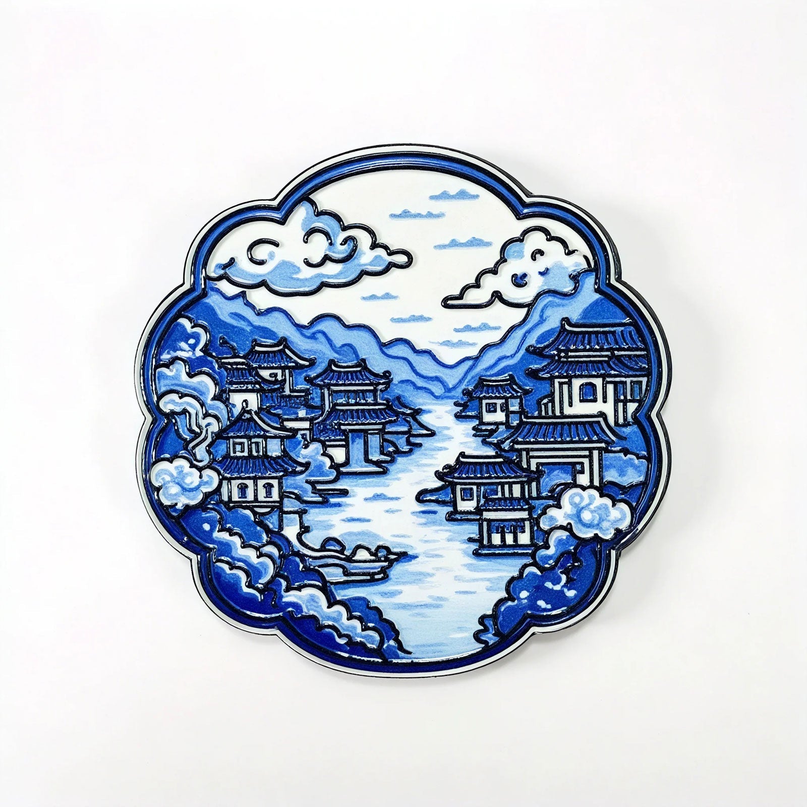 Jiangnan Landscape Fridge Magnet