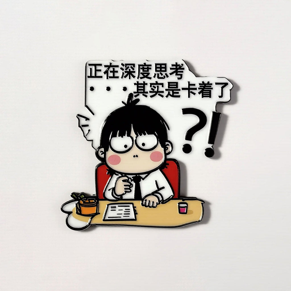 Workplace Stuck Fridge Magnet