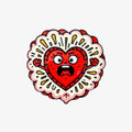 Heart Beat Fridge Magnet
